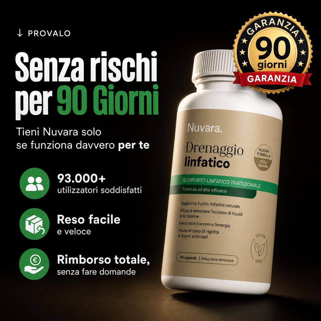 Drenaggio Linfatico - Trasformazione totale in 60 giorni