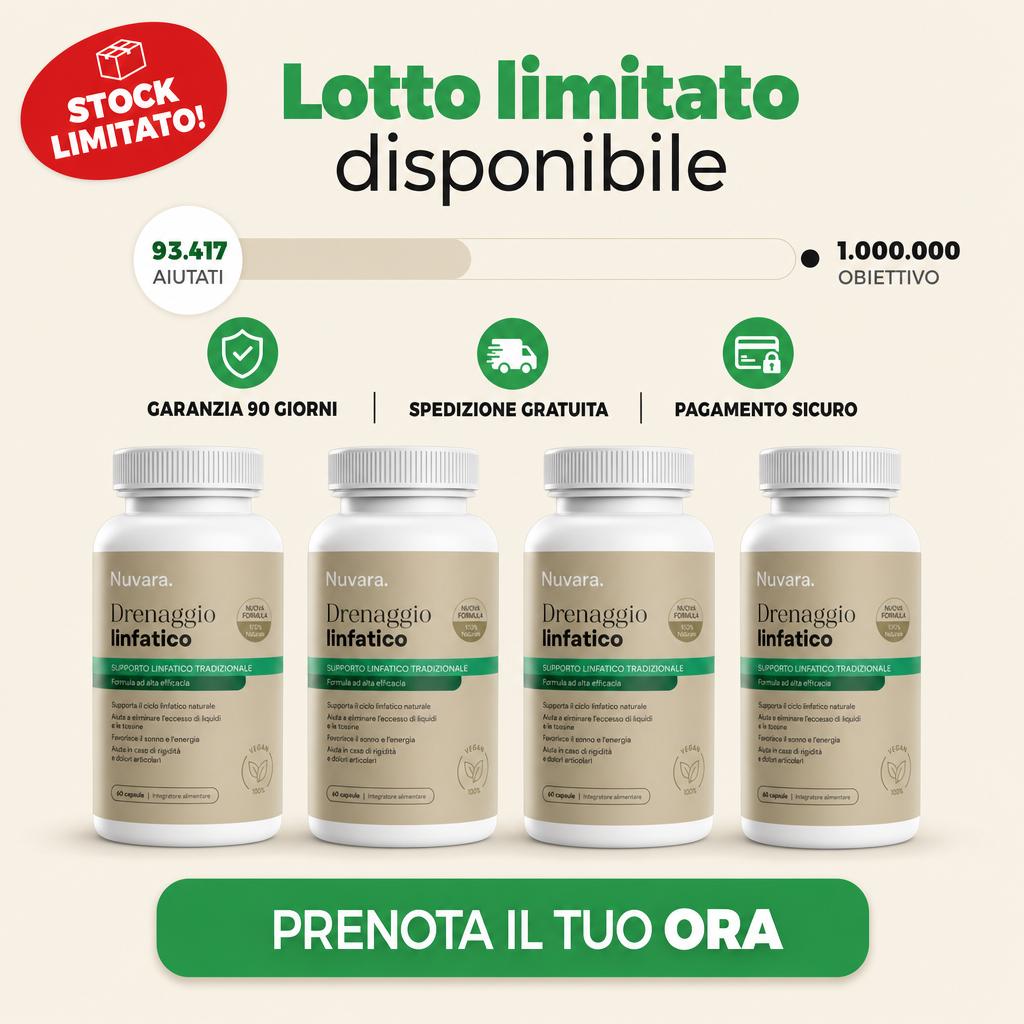 Drenaggio Linfatico - Trasformazione totale in 60 giorni