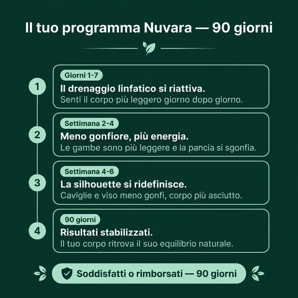 Drenaggio Linfatico - Trasformazione totale in 60 giorni