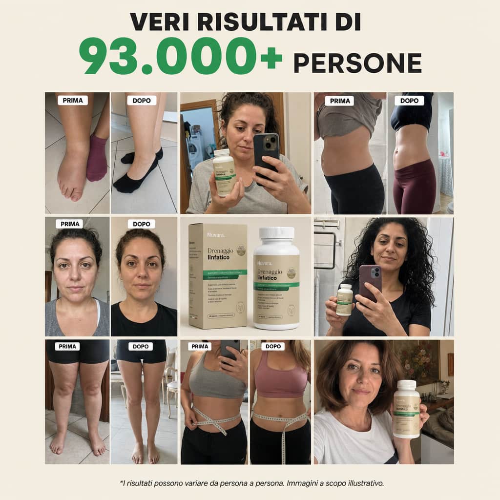 Drenaggio Linfatico - Trasformazione totale in 60 giorni